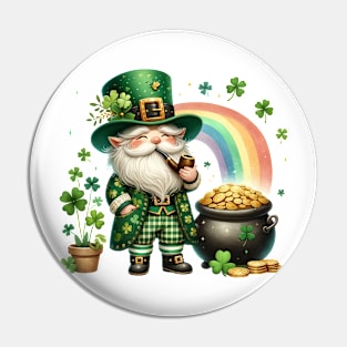 St Patricks Day Leprechaun Pin