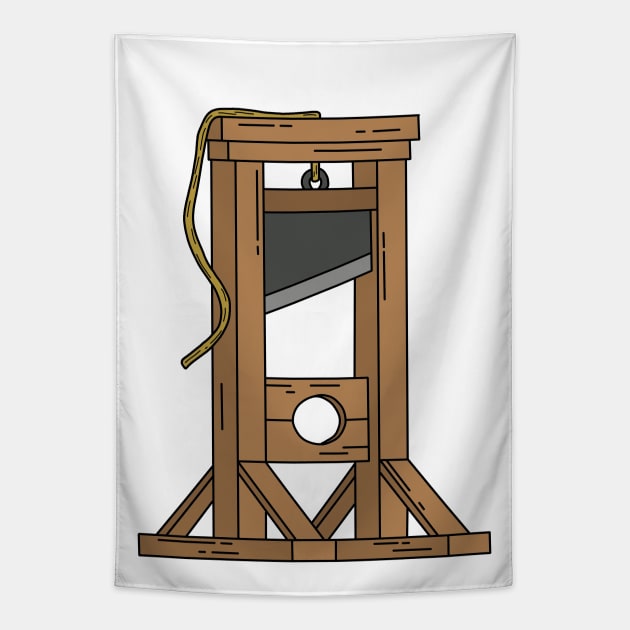 Guillotine Tapestry by valentinahramov