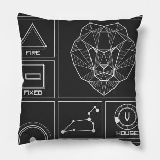 Leo Profile - Astrology Signs Pillow