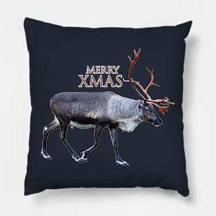 Santa Claus Reindeer Pillow