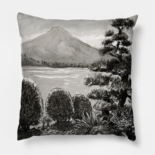 FujiSan Inktober #10 Pillow