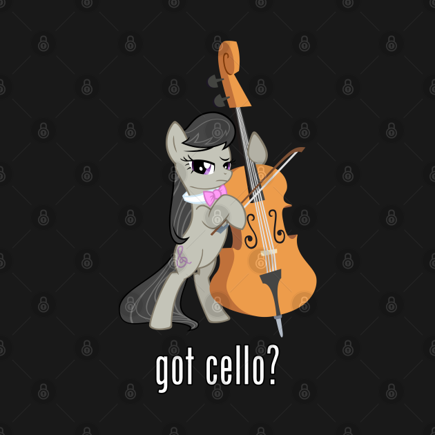 Got Cello? My Little Pony TShirt TeePublic