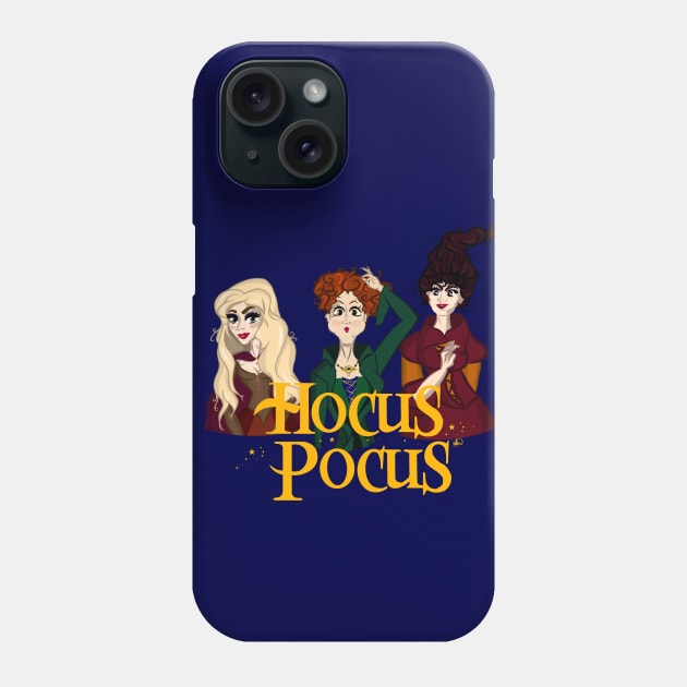 Hocus Pocus Phone Case by Art_byKay