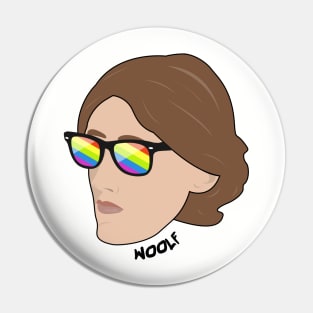 Virginia Woolf Pin