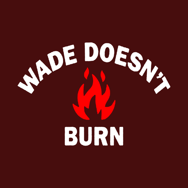 Wade Doesnt Burn Logo by setiawansuratno