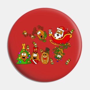 A very McNugget Christmas Pin