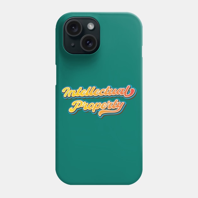 Intellectual property Phone Case by Leo Stride