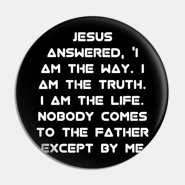 John 14:6 EASY Version Text Pin by Holy Bible Verses