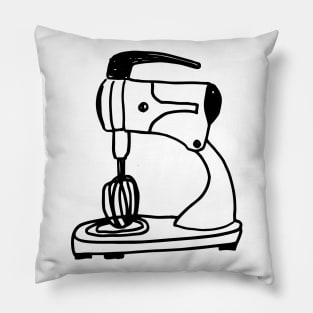 Retro Stand Mixer Pillow