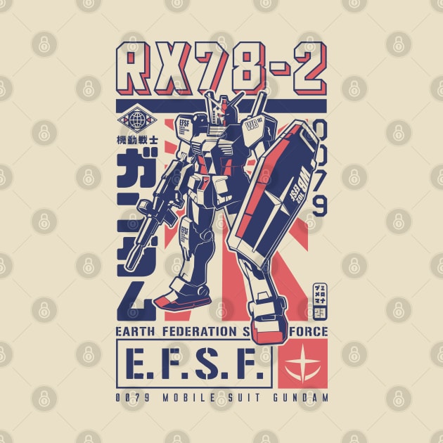 327 EFSF Gundam by Yexart