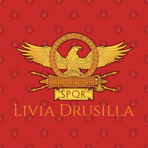 Great Women In Roman History Empress Livia Drusilla Of Rome by Styr Designs