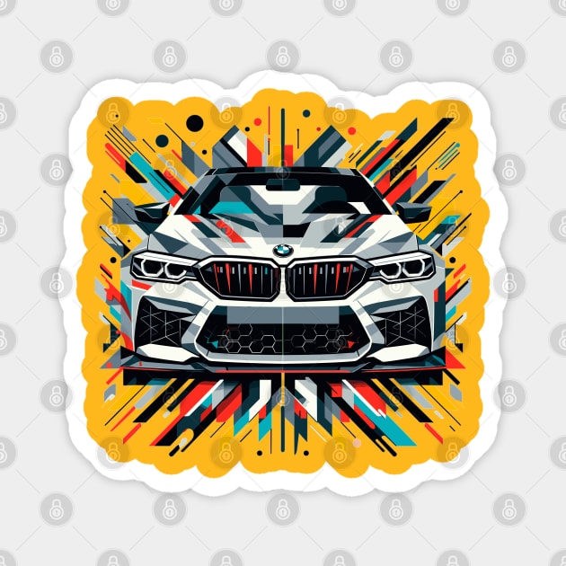 BMW M5 Magnet by Vehicles-Art