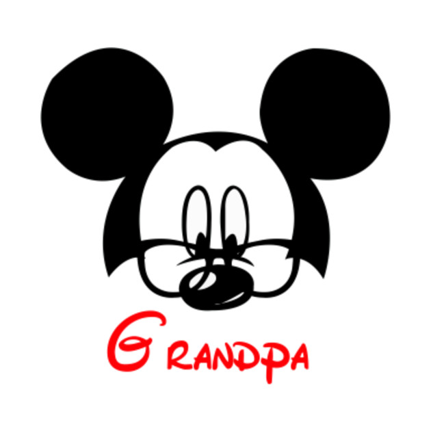 Disney Vacation Grandpa Tee Mickey Mouse - Disney Vacation - T-Shirt