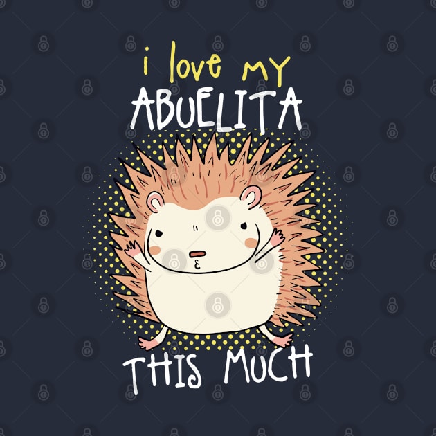 Abuela Gift Onesie: I Love My Abuelita This Much by USProudness