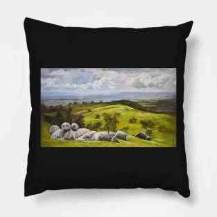 'Boulders at High Camp' Pillow