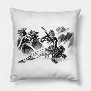 Handsome Monkey King Pillow