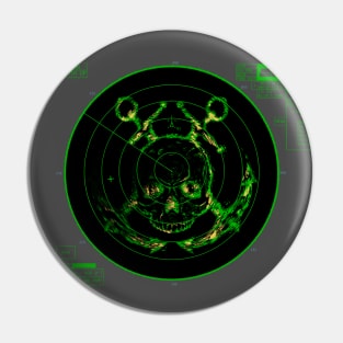 Maritime Horrors Radar Design Pin