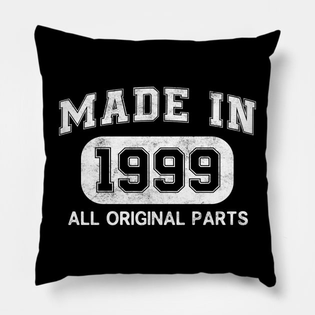 Made in 1999 Birthday gifts 23 Years old 23rd Bday Present Pillow by flandyglot