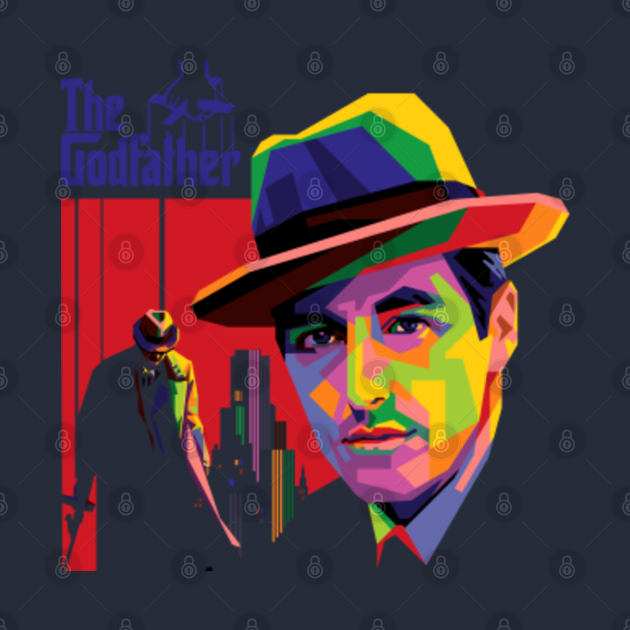 Disover the godfather WPAP - The Godfather - T-Shirt