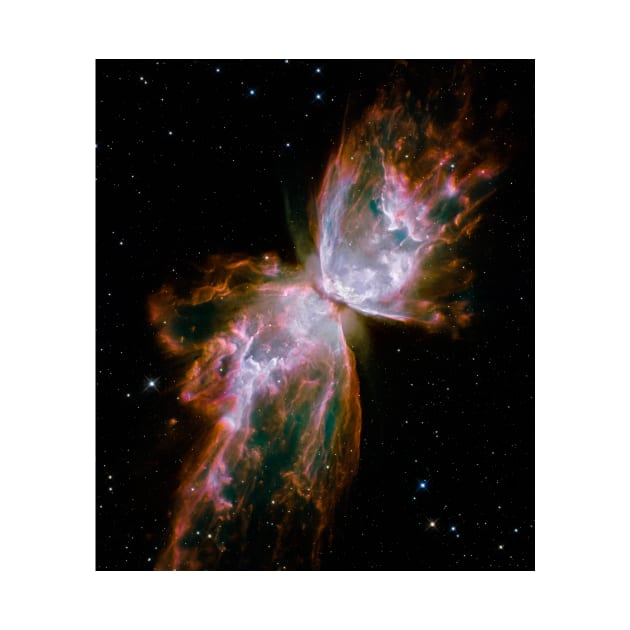 Butterfly planetary nebula, HST image (C021/9253) by SciencePhoto