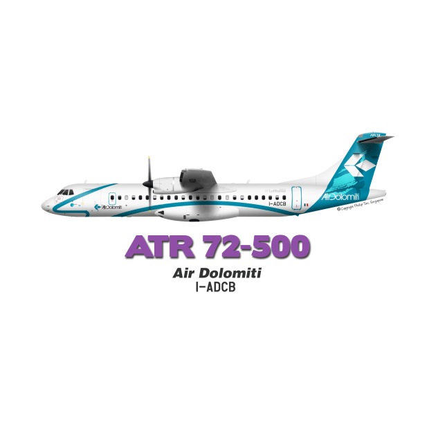 Avions de Transport Régional 72-500 - Air Dolomiti by TheArtofFlying