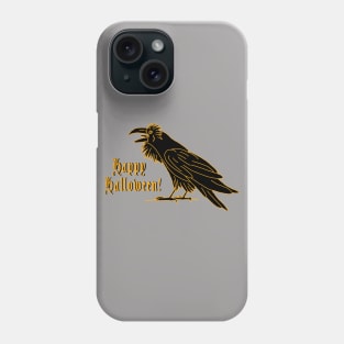 Halloween Raven Phone Case