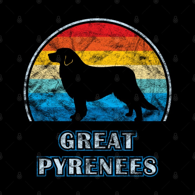 Great Pyrenees Vintage Design Dog by millersye