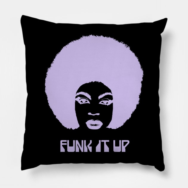 Funk It Up Pillow by TimeTravellers