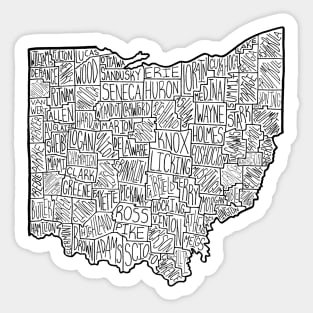 Ohio Black and White Stickers – Celebrate Local, Shop The Best of Ohio