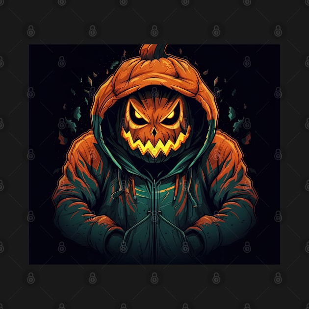 angry pumpkinman by Maverick Media