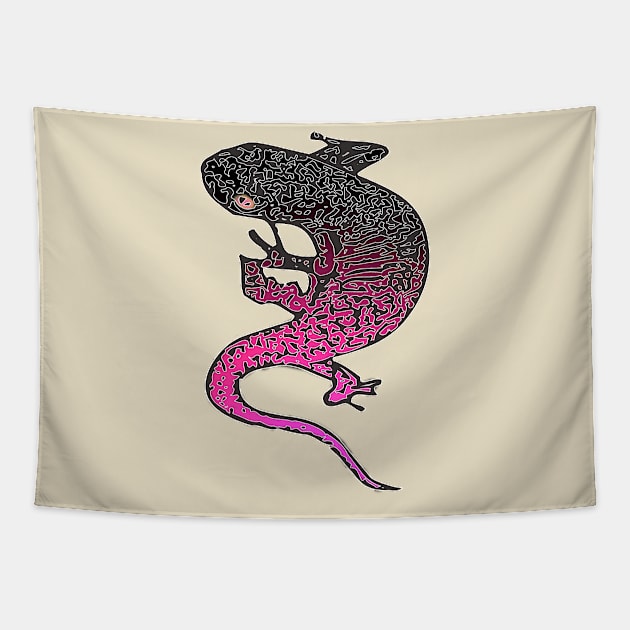 Gecko Tapestry by Philippians413