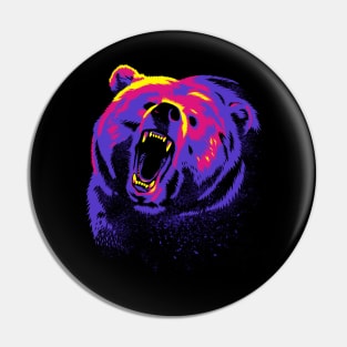 Colors bear Pin