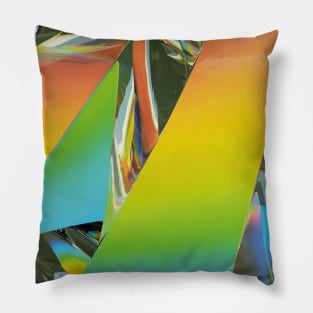 Chrome textured Pillow