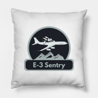 E-3 Sentry Early Warning Aircraft Pillow