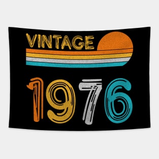 Vintage 1976 Happy 47th Birthday Retro Tapestry