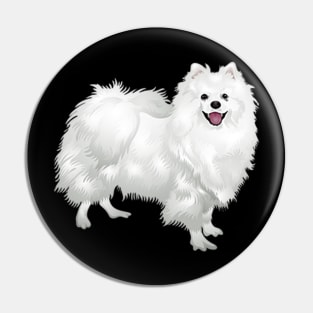 American Eskimo Dog Pin