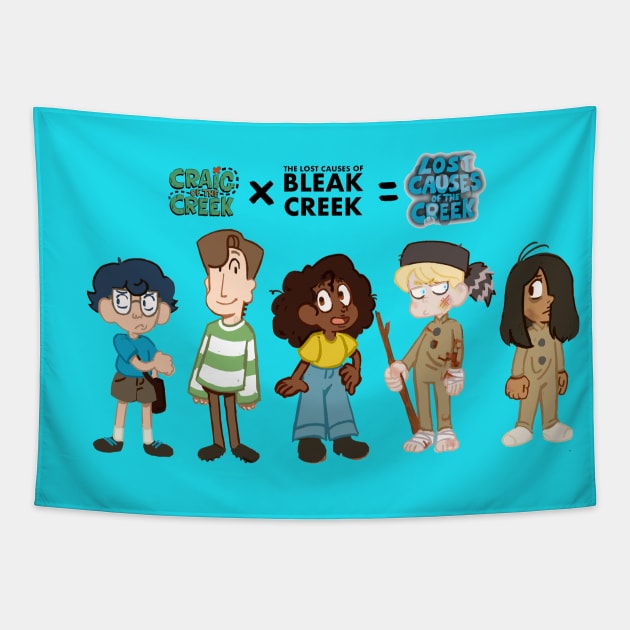 The Creek X Bleack Creek Tapestry by kabaryangbaik