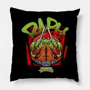 Teenage Mutant Ninja Turtles Raph - Graffiti Style Pillow