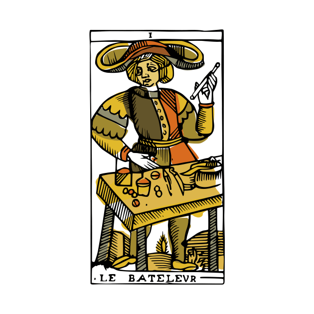 I. Le Bateleur (The Magician or The Juggler) by MaxGraphic