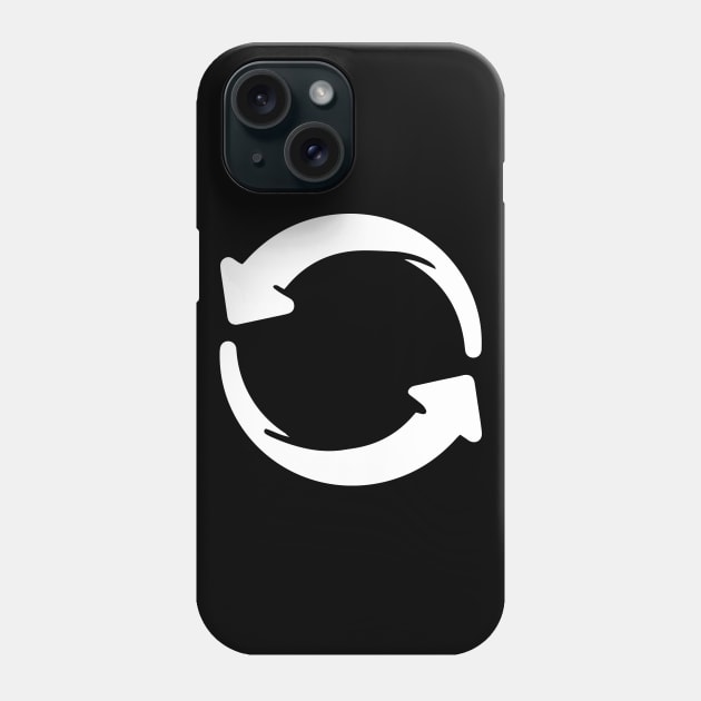 Repeat Symbol Phone Case by Shirtbubble