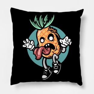 Cartoon Zombie Pineapple Pillow