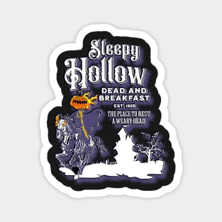 Sleepy Hollow Retro Vintage Headless Horseman Halloween Magnet