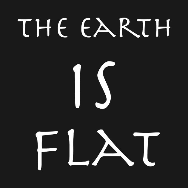 the earth is flat shirt by yellowpinko