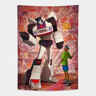 autobot jazz and the fresh prince Tapestry