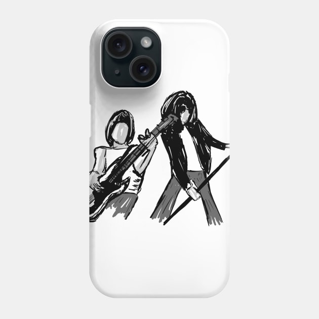 Ramones Band Phone Case by Jamie Collins