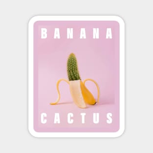 Banana Cactus Magnet