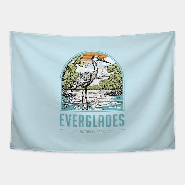 Everglades National Park Tapestry by Curious World