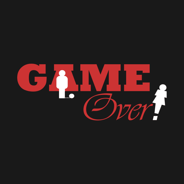 Game Over Red by VaridianDesigns