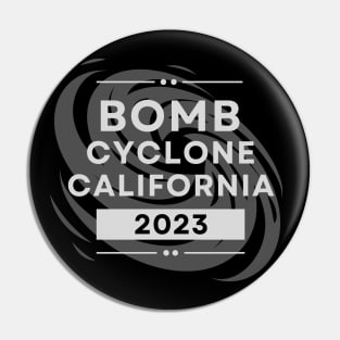 Bomb Cyclone - California 2023 Pin