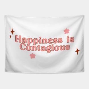 Happiness is Contagious Tapestry